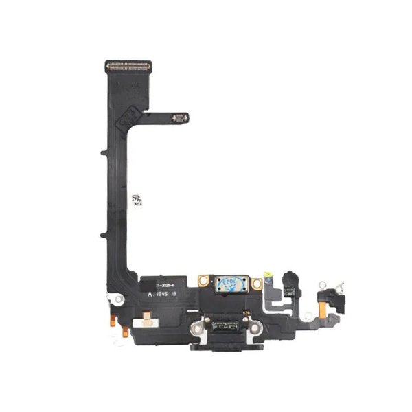 iPhone 11 Pro - Latausliitin Flex-kaapeli - Musta