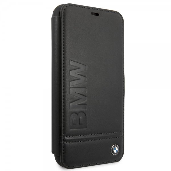BMW iPhone 11 Pro Max -suojakuori logolla, musta