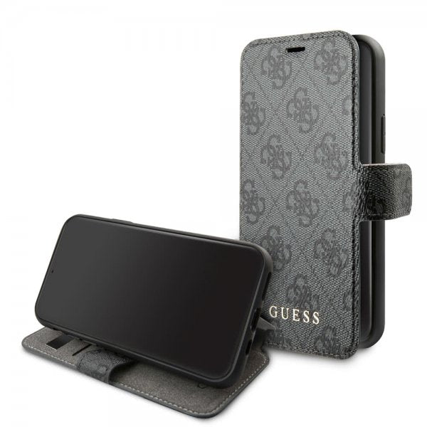 Guess iPhone 11 Pro Max -kotelo, monogrammi, harmaa
