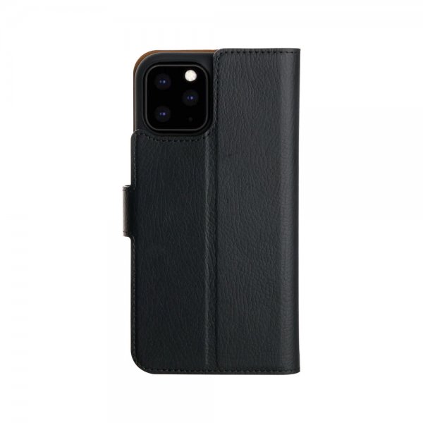 Xqisit iPhone 11 Pro Max -lompakkokotelo, Slim Wallet Selection, musta