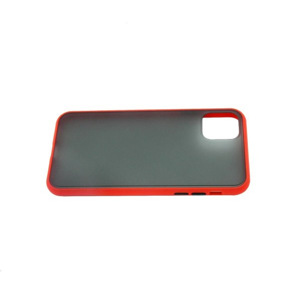 iPhone 11 Pro Max Kuori Iskunkestävä TPU Punainen Musta