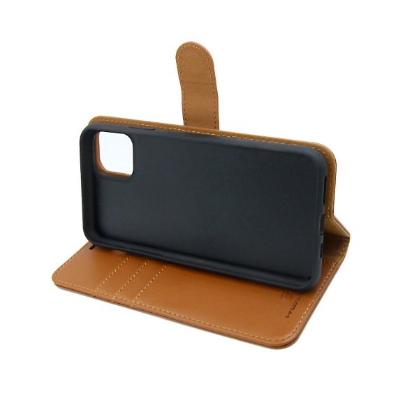 iPhone 11 Pro Max -kotelo, magneettinen, irrotettava kuori, ruskea