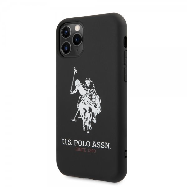 U.S. Polo iPhone 11 Pro Max -suojakuori Big Logo Musta