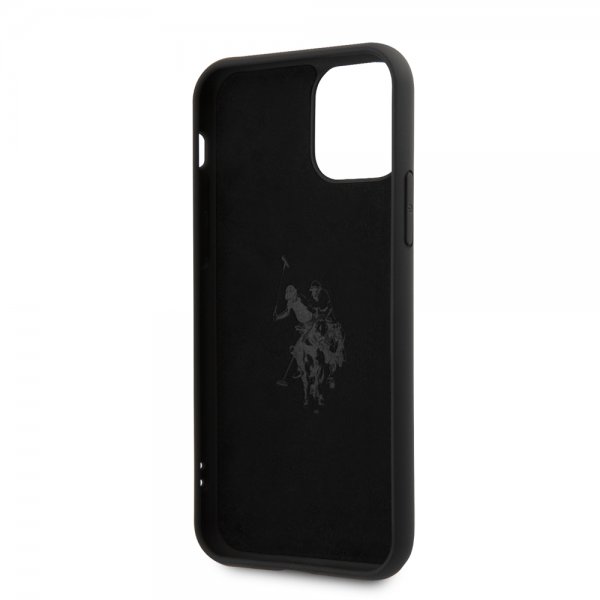 U.S. Polo iPhone 11 Pro Max -suojakuori Big Logo Musta