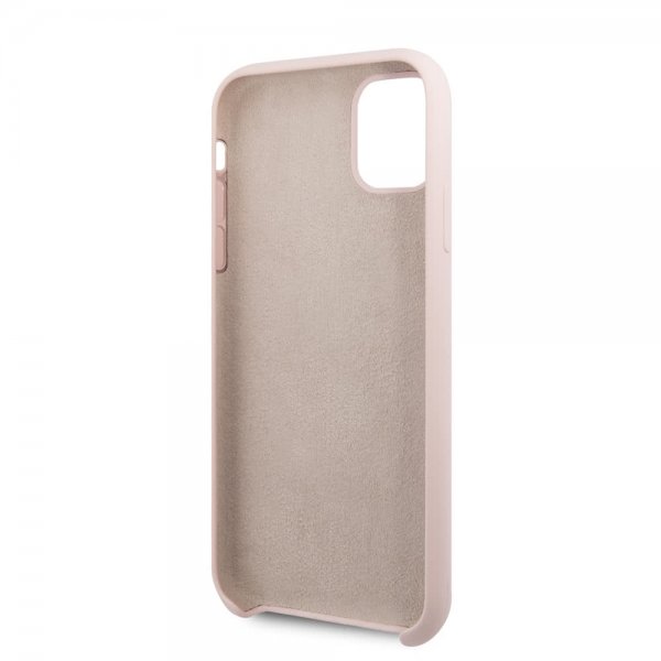 Guess iPhone 11 Pro Max -silikonikuori Vintage Pink