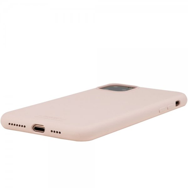 holdit iPhone 11 Pro Max -silikonikuori, Blush Pink