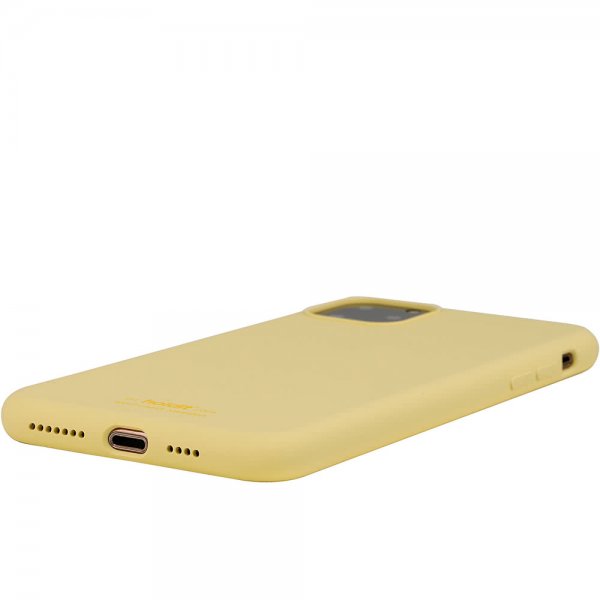 holdit iPhone 11 Pro Max Silikonikuori Keltainen