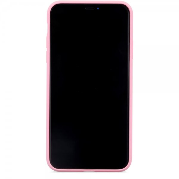 holdit iPhone 11 Pro Max Silikonikuori Vaaleanpunainen