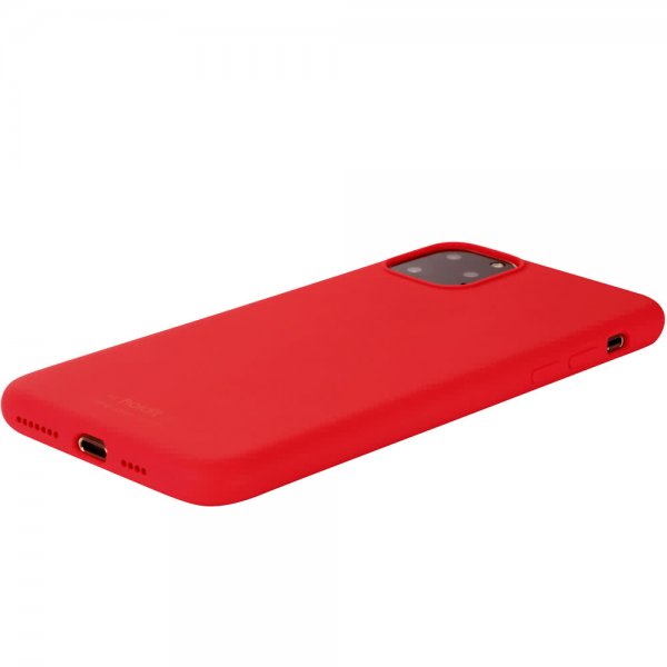 holdit iPhone 11 Pro Max Kuori Silikoni Ruby Red
