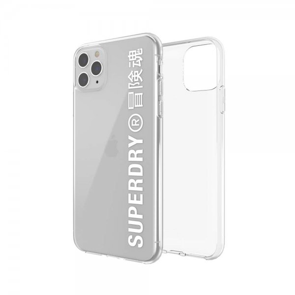 Superdry iPhone 11 Pro Max -kuori Snap Case Clear