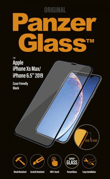 PanzerGlass iPhone Xs Max/11 Pro Max -näytönsuoja CaseFriendly