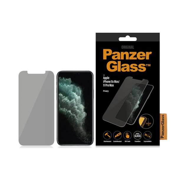 PanzerGlass iPhone Xs Max/11 Pro Max Näytönsuoja Standard Fit Privacy