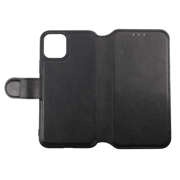 Rvelon iPhone 11 Pro -suojakuori, taitettava korttipaikka, musta