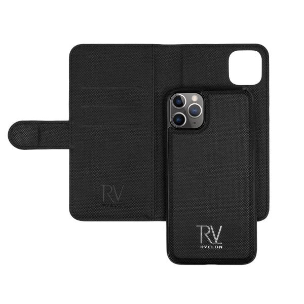 Rvelon iPhone 11 Pro Kotelo Magneettinen Irrotettava Kuori Musta