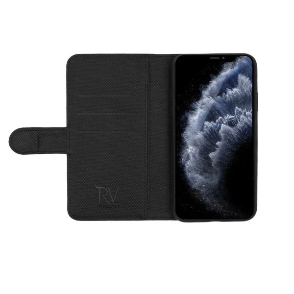Rvelon iPhone 11 Pro Kotelo Magneettinen Irrotettava Kuori Musta
