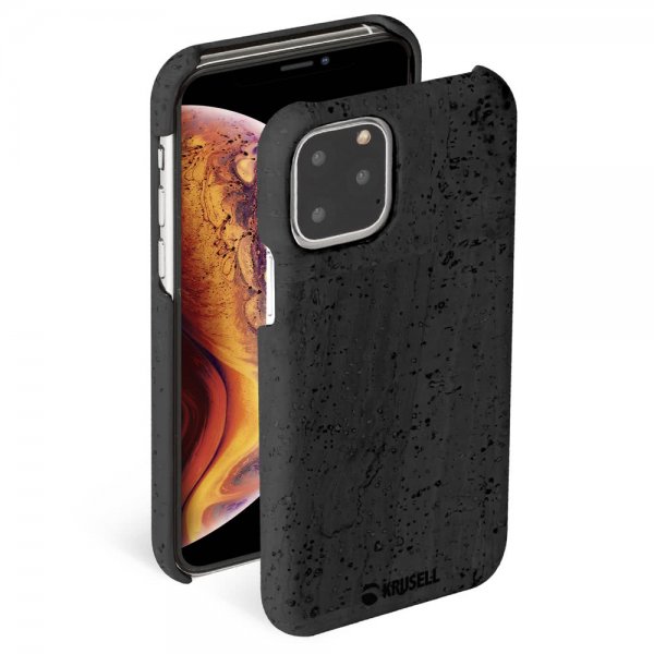 Krusell iPhone 11 Pro -suojakuori Birka Cover, musta