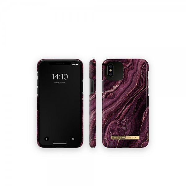 Ideal of Sweden iPhone 11 Pro -suojakuori, Fashion Case Golden Plum