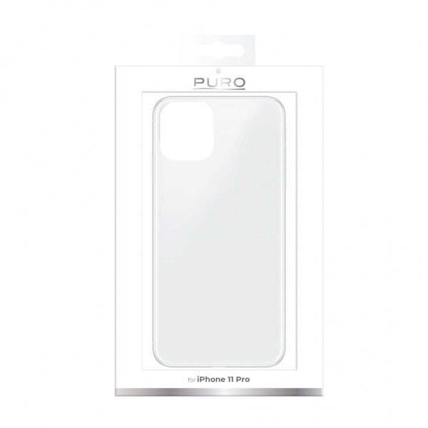 Puro iPhone 11 Pro Kuori Nude Läpinäkyvä