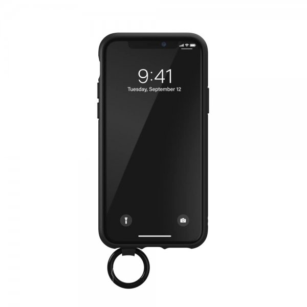 Adidas iPhone 11 Pro Kuori TAI Hand Strap Case Musta