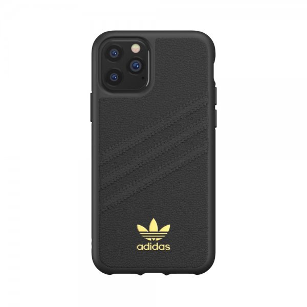 Adidas iPhone 11 Pro Kuori OR Moulded Case PU Premium Korttipaikka FW19 Musta