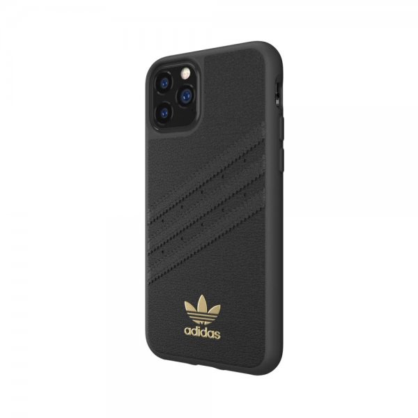 Adidas iPhone 11 Pro Kuori OR Moulded Case PU Premium Korttipaikka FW19 Musta