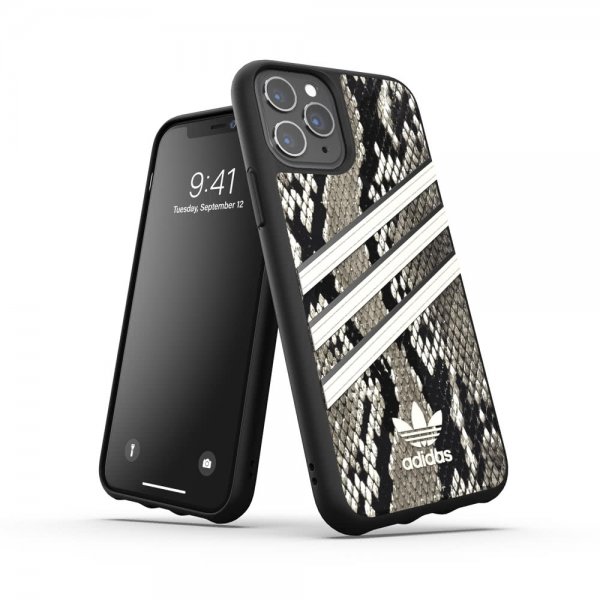 Adidas iPhone 11 Pro Kuori OR Moulded Case musta alumiini