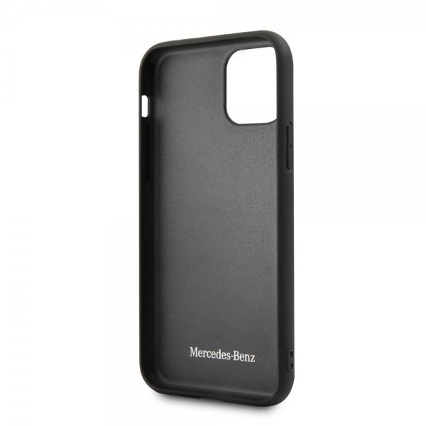 Mercedes Benz iPhone 11 Pro -kuoret, rei'itetyt, mustat