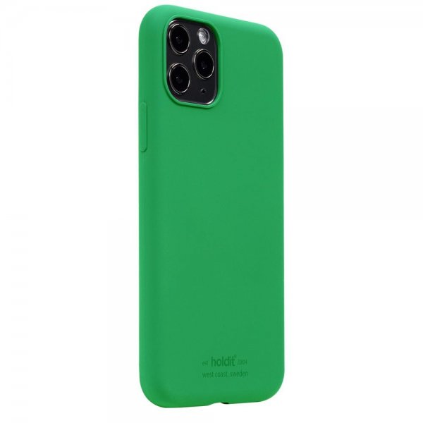holdit iPhone 11 Pro Kuori Silikoni Grass Green