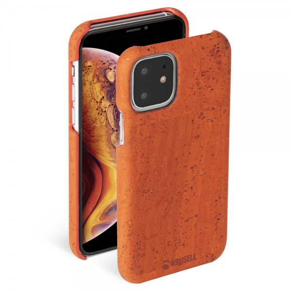 Krusell iPhone 11 -suojakuori Birka Cover Rust