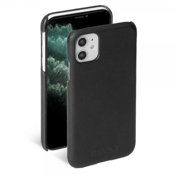 KAVAJ iPhone 11 -suojakuori Boston, musta