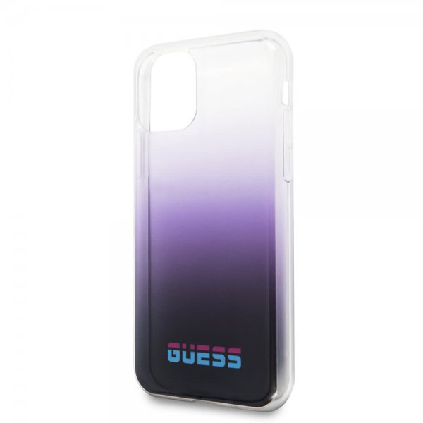 Guess iPhone 11 -suojakuori California Cover, violetti
