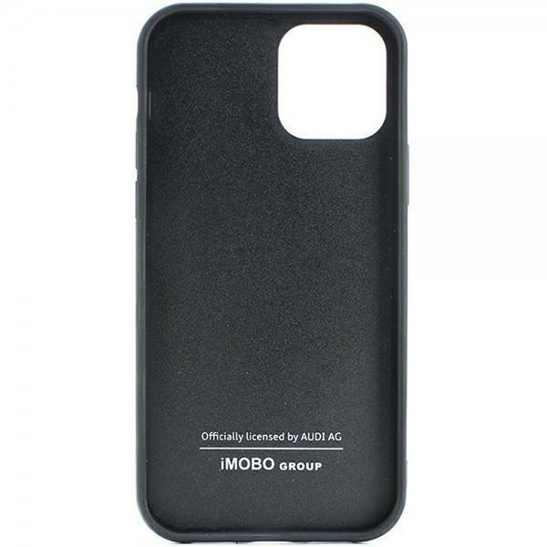 Audi iPhone 11 -suojakuori hiilikuitua, musta