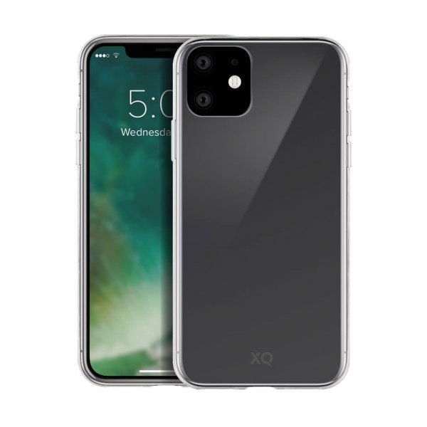Xqisit iPhone 11 -suojakuori Flex Case Läpinäkyvä