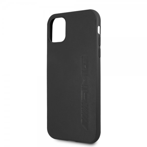 AMG iPhone 11 -suojakuori logoleimalla, musta