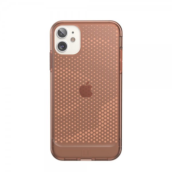 U by UAG iPhone 11 -suojakuori Lucent Orange