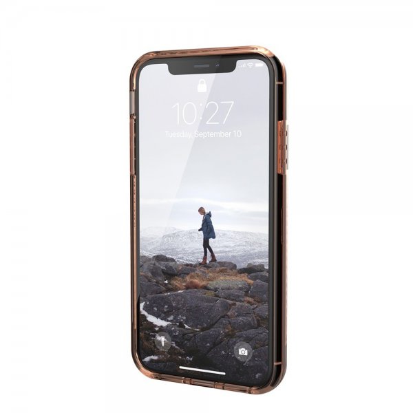 U by UAG iPhone 11 -suojakuori Lucent Orange