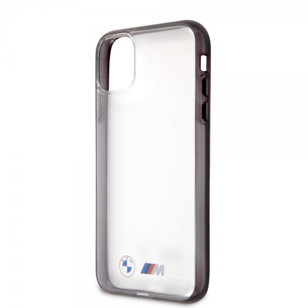 BMW iPhone 11 Kuoret Metallinen Musta Läpinäkyvä