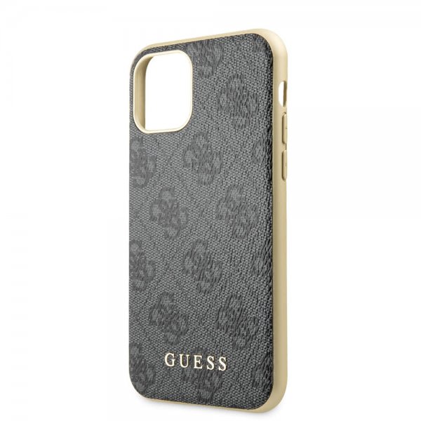 Guess iPhone 11 -suojakuori Monogram Grey