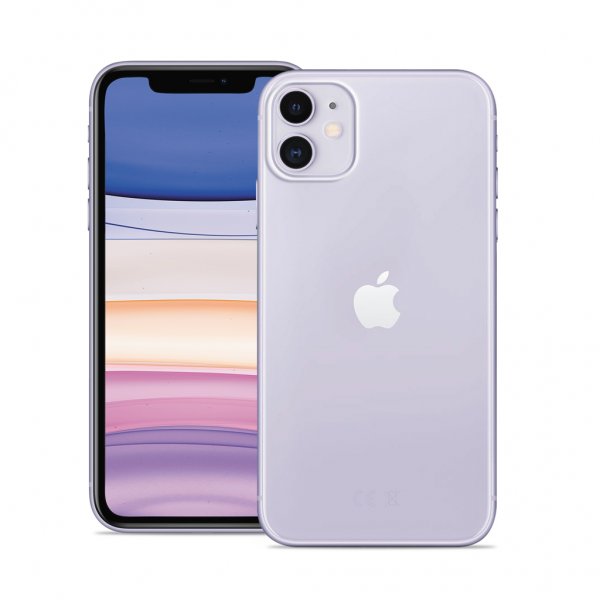 Puro iPhone 11 -suojakuori Nude läpinäkyvä