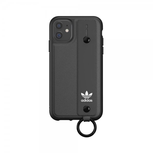 Adidas iPhone 11 -suojakuori tai -kantokahvakuori, musta