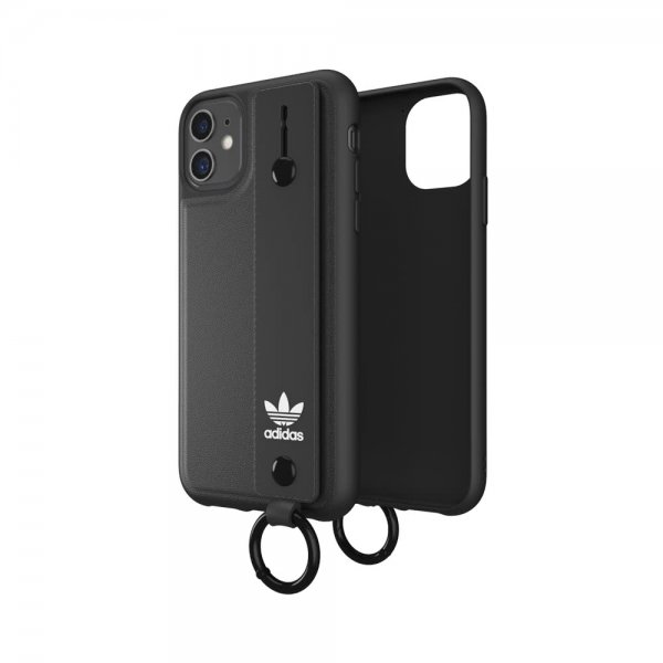 Adidas iPhone 11 -suojakuori tai -kantokahvakuori, musta