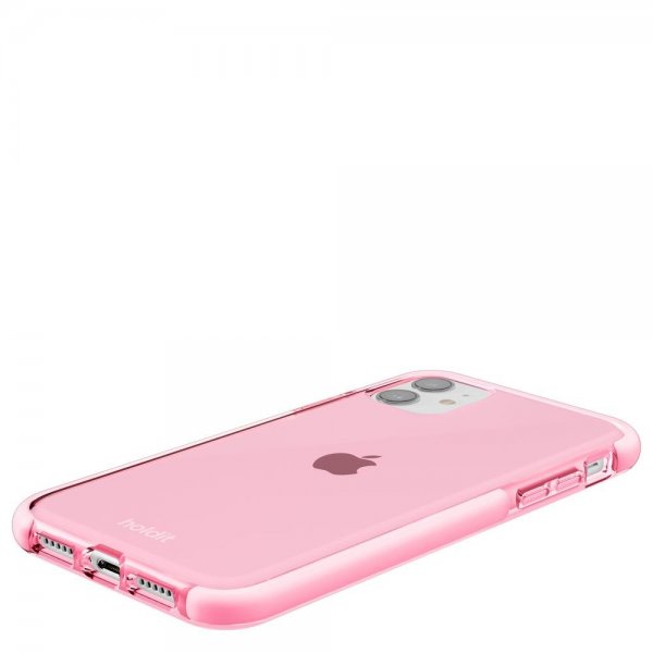 holdit iPhone 11 Kuori Seethru Bright Pink