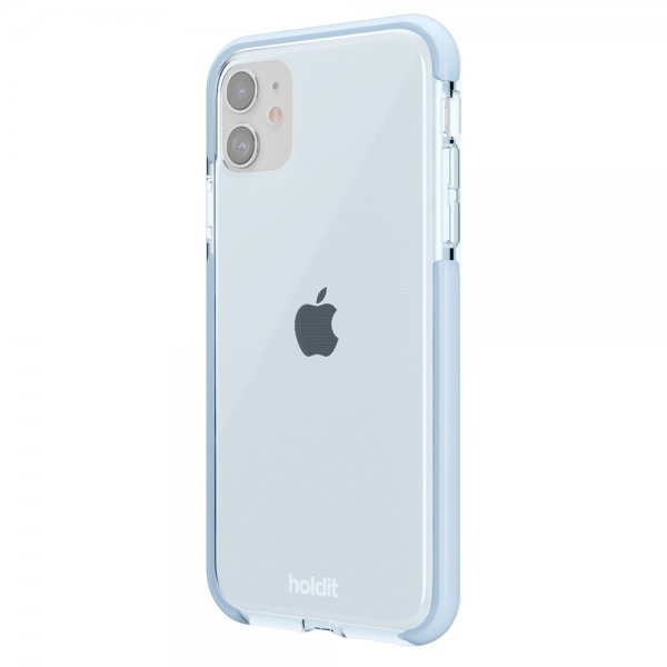 holdit iPhone 11 -suojakuori Seethru Mineral Blue