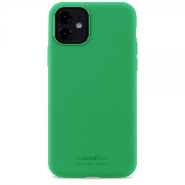holdit iPhone 11 Silikonikotelo Grass Green