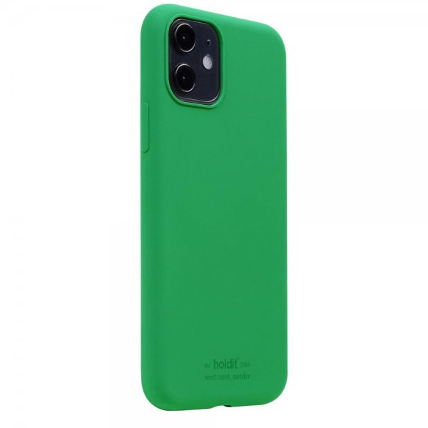 holdit iPhone 11 Silikonikotelo Grass Green