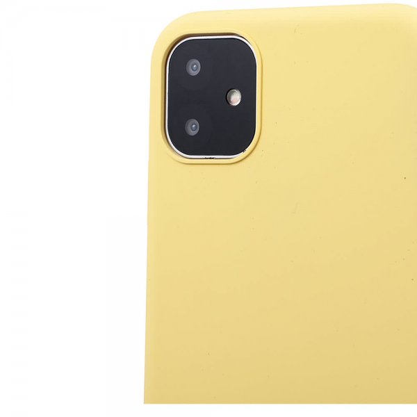 holdit iPhone 11 Silikonikuori Keltainen
