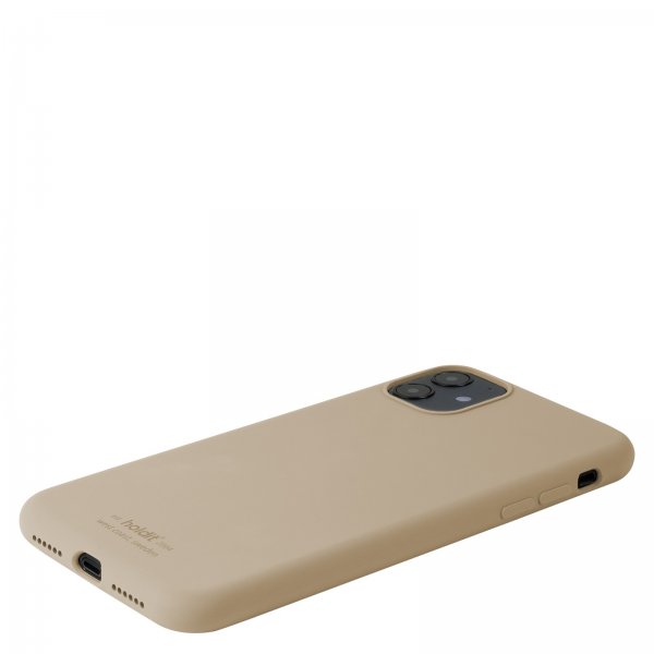 holdit iPhone 11 Silikonisuojakuori Latte Beige