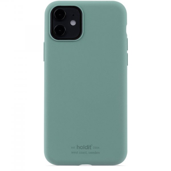 holdit iPhone 11 Silikonikuori Moss Green