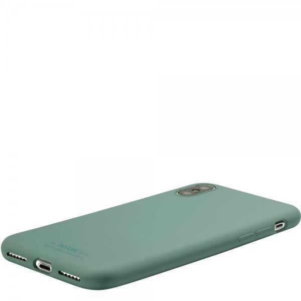 holdit iPhone X/Xs Silikonikuori Moss Green