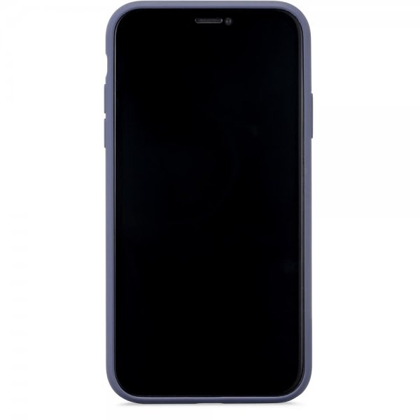 holdit iPhone 11 -silikonikuori, tummansininen